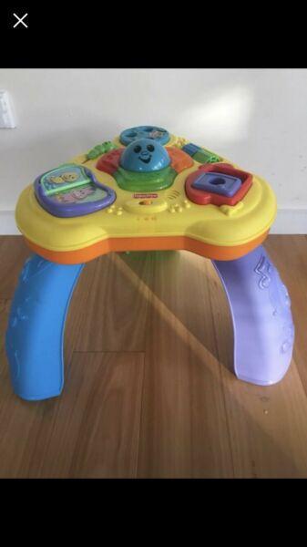 Fisher Price light and sounds table