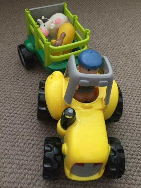 Kids toy tractor