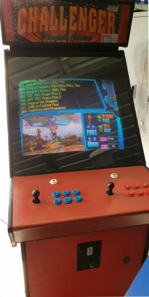Challenger 24in 750 Game Arcade Games Machine Coin Operat NOEMAIL