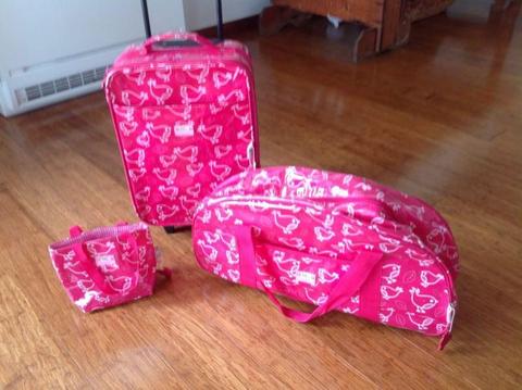 3 piece Childrens luggage set