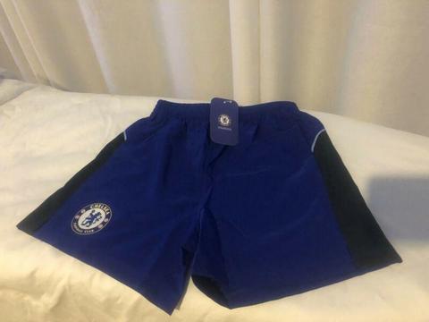 Chelsea Football Club Kids Supporter Shorts Size 14