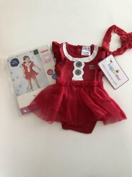 Baby Girls Christmas outfit size 000