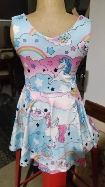 UNICORN DRESS SIZE 3-4 NEW WITH TAG