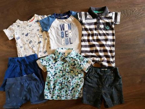 Boys clothes size 0 for Spring and Summer