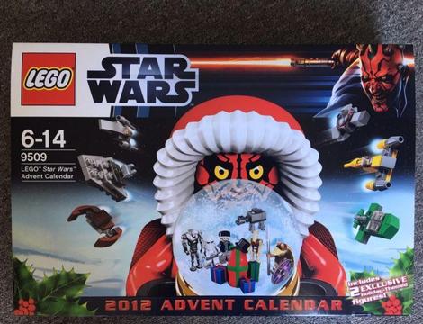 LEGO 9509 Star Wars 2012 Advent Calendar Brand New