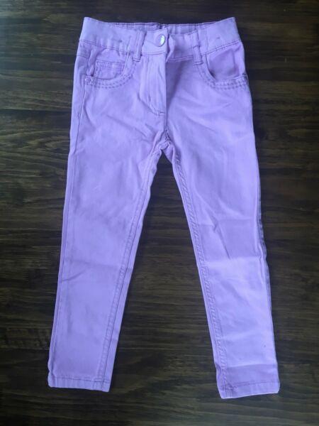 Soft purple jeans size 3 - 4
