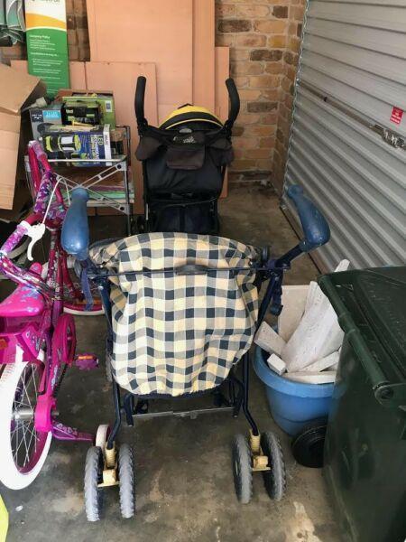Two Compact Strollers for Sale