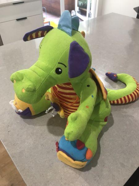 Pre loved Baby Toy - Sneezy the Activity Dragon