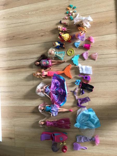 Barbies, Barbie Rescue Snow Mobile and Accessories