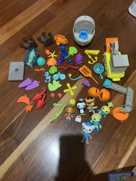 Octonauts Kids Toys Figures Sea Creatures