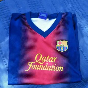 Messi Barcelona Football shirt size 12