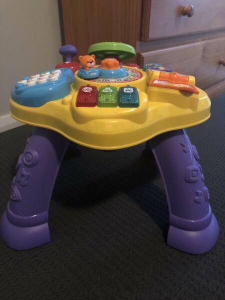 Baby activity table