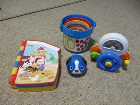 Educational Toy Bundle with Story Telling Book, Stackers, etc
