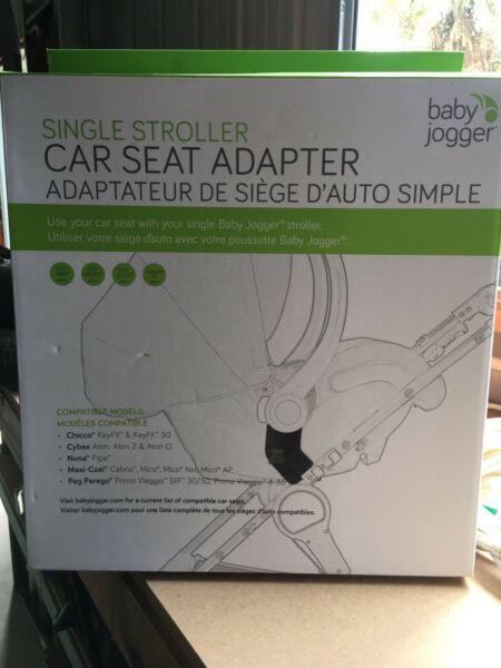 Baby Jogger single stroller capsule adaptors