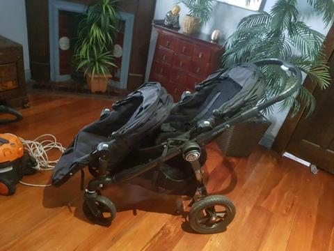 baby jogger city select double pram