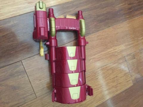 Iron Man slide blast arm armour