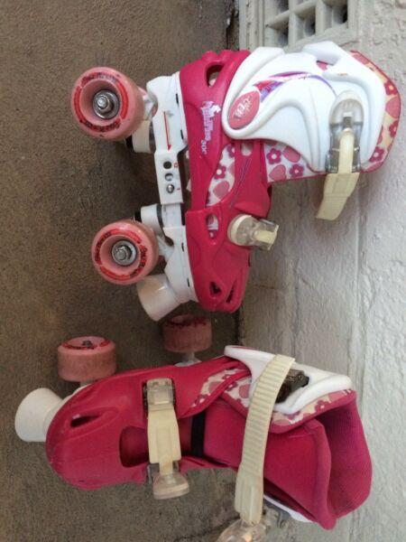 Kids roller skates adjustable size 12-1