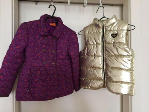 Girls jackets - size 9