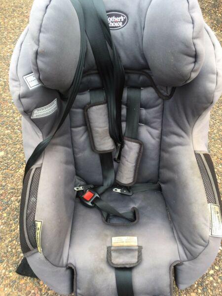 Mothers choice car seat (feb 2013)