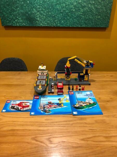 Lego City Harbour 4645 Retired Set