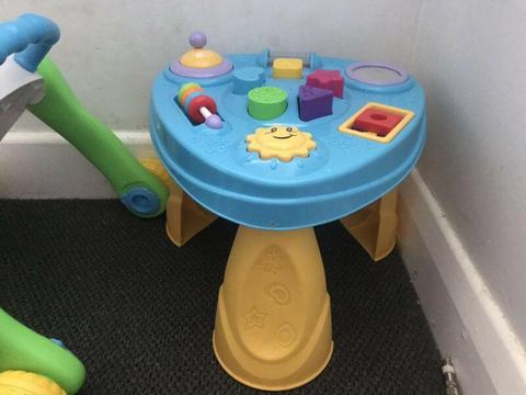 Babies activity table