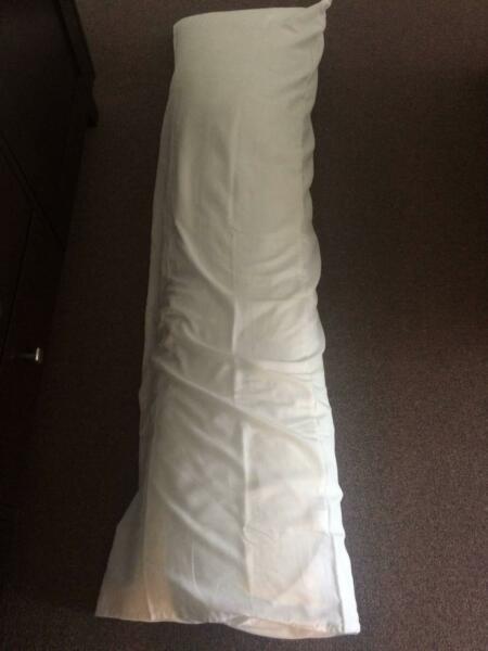 Body long pillow & cover 5 months old