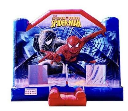 Spider-Man theme jumping castle