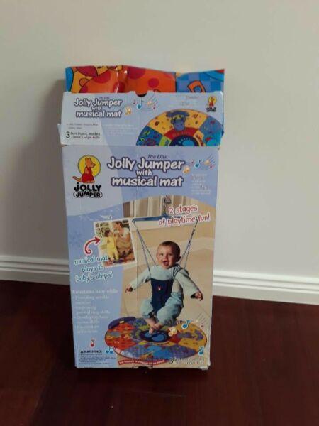 Jolly Jumper with musical mat