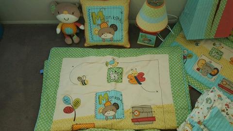 Living Textiles Hopscotch Baby Bedding Set