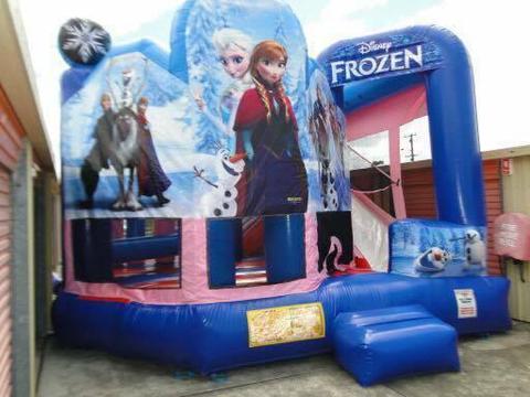 for hire frozen 5in1 combo jumping castle