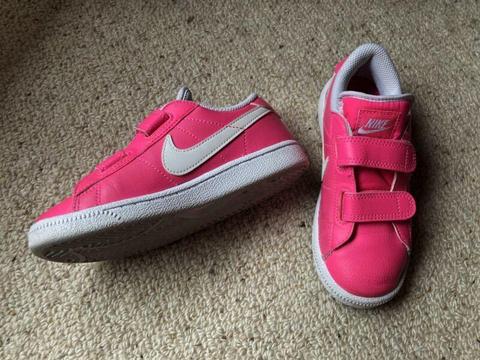 Kids NIKE trainers - hot pink Size US 11.5, UK 11
