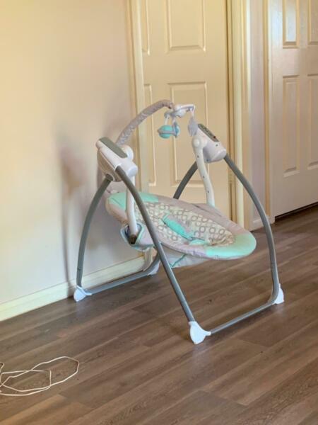 Inginuity baby swing with remote