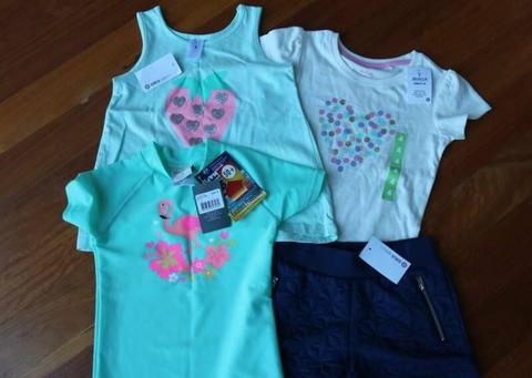 Girls Size 4 Summer Clothing Bundle -NEW; with tags