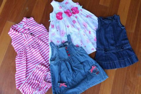 Girls Size 0 Summer Clothing Bundle