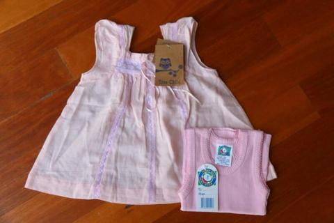Girls Size 0 to 6 months Summer Clothing Bundle -NEW; with tags