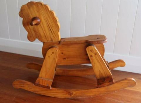 Wooden Handmade Rocking Horse