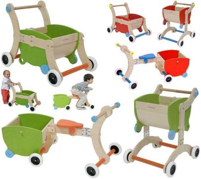 Mishi Design Transformable Toy (Baby Walker, Ride On, Trolley)