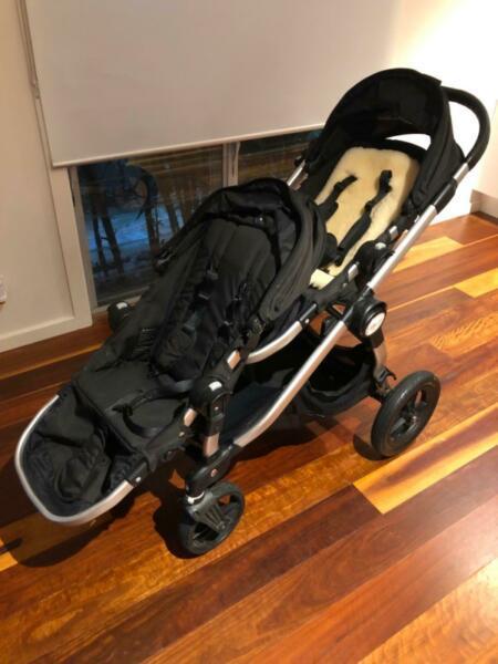 City Select Baby Jogger Pram with second seat and bassinet