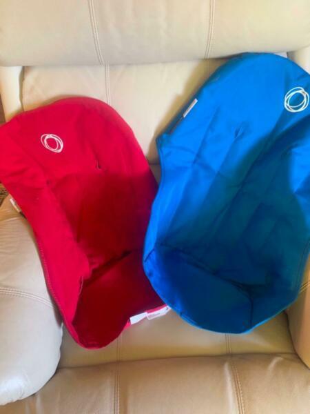 Bugaboo cameleon seat covers blue and red $45 each