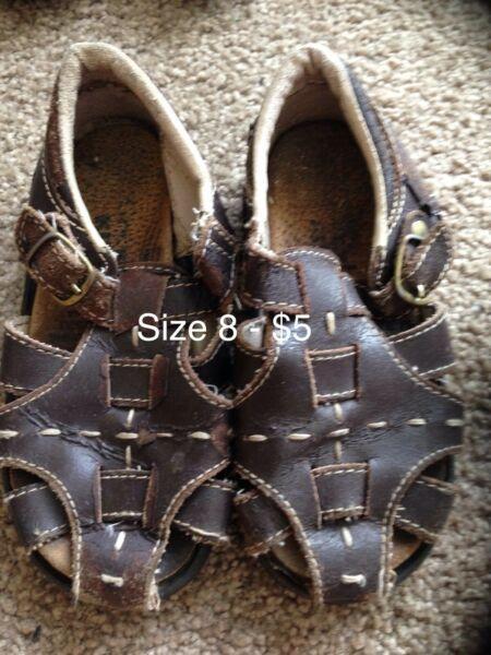 Children's shoes size 6-8 see others posts for size 10-12