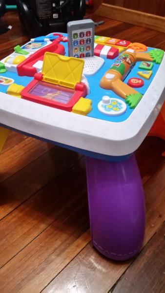 Fisher price stand and play table