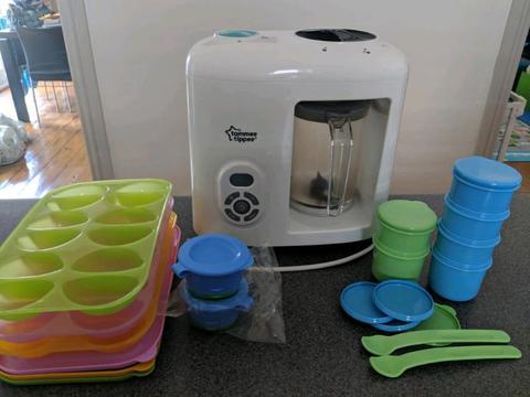 Tommee Tippee Steamer Blender and Containers