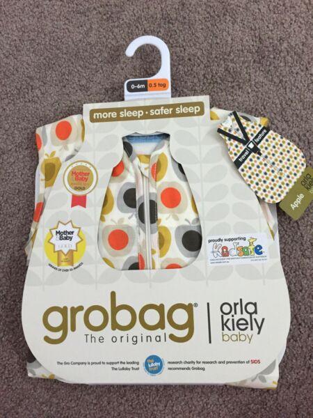 Grobag Sleeping Bag 0.5 Tog 0-6 Months