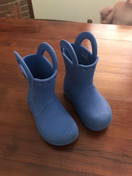 Crocs Handle It rain boot - kids / toddler C8
