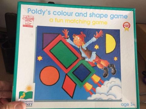 Colour shape match game