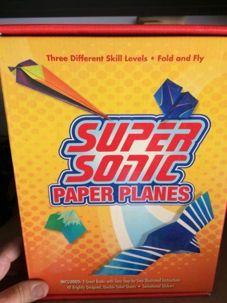 Paper aeroplane kit
