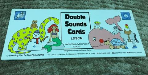 Double sounds cards- learning phonetics