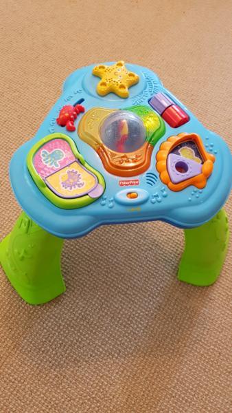 Fisher Price Lights and Sounds Activity Table