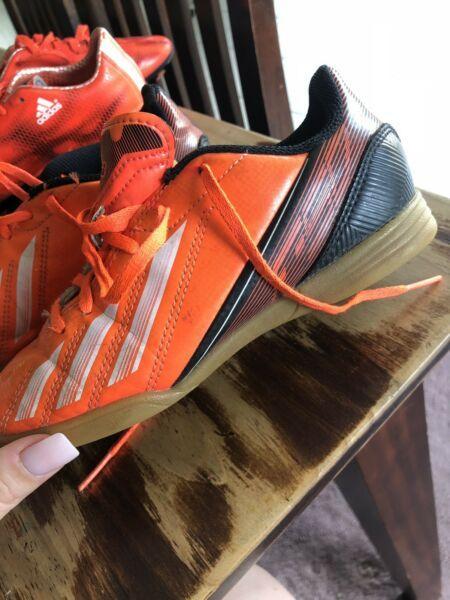 Adidas indoor soccer boots Size 2