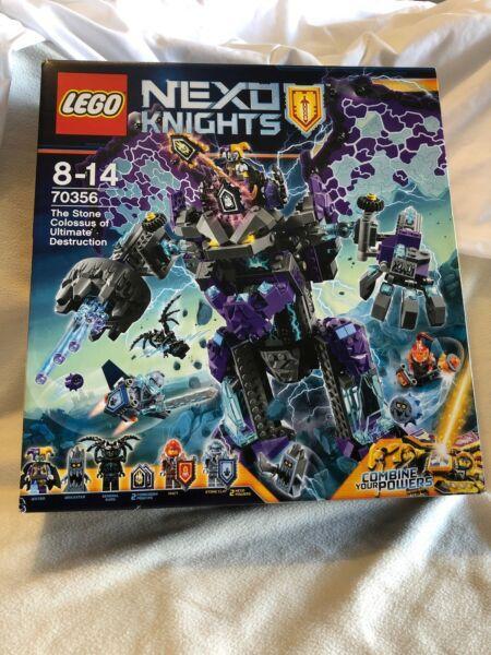 New Lego Nexo Knights Colossus 70356